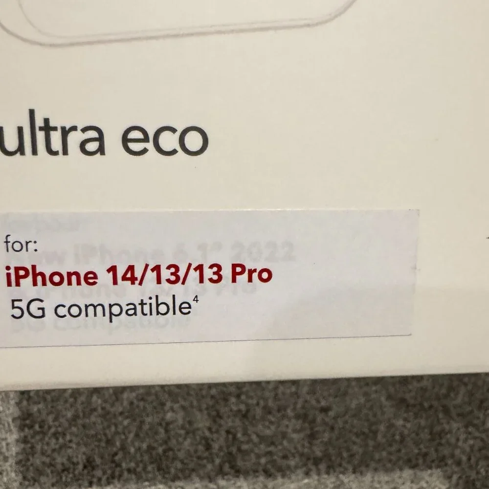 NIB ZAGG Ultra Eco Screen Protector – iPhone 14 / 13 / 13 Pro